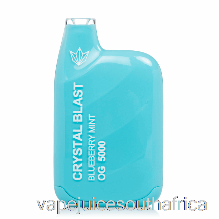 Vape Juice South Africa Crystal Blast Og5000 Disposable Blueberry Mint